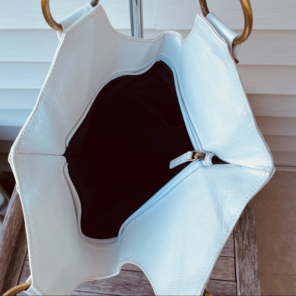 White Leather Bag - Picture 13 of 17